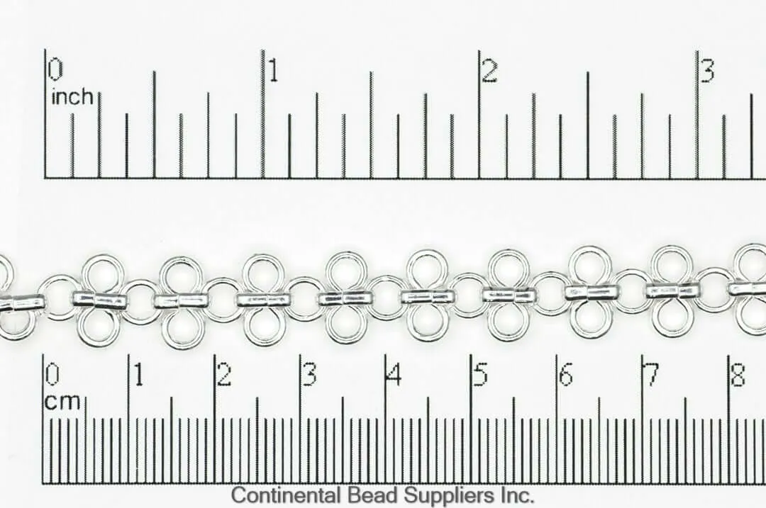 11mm Maille Specialty Chain - Made of Brass - Sold by the Foot - Ch-213