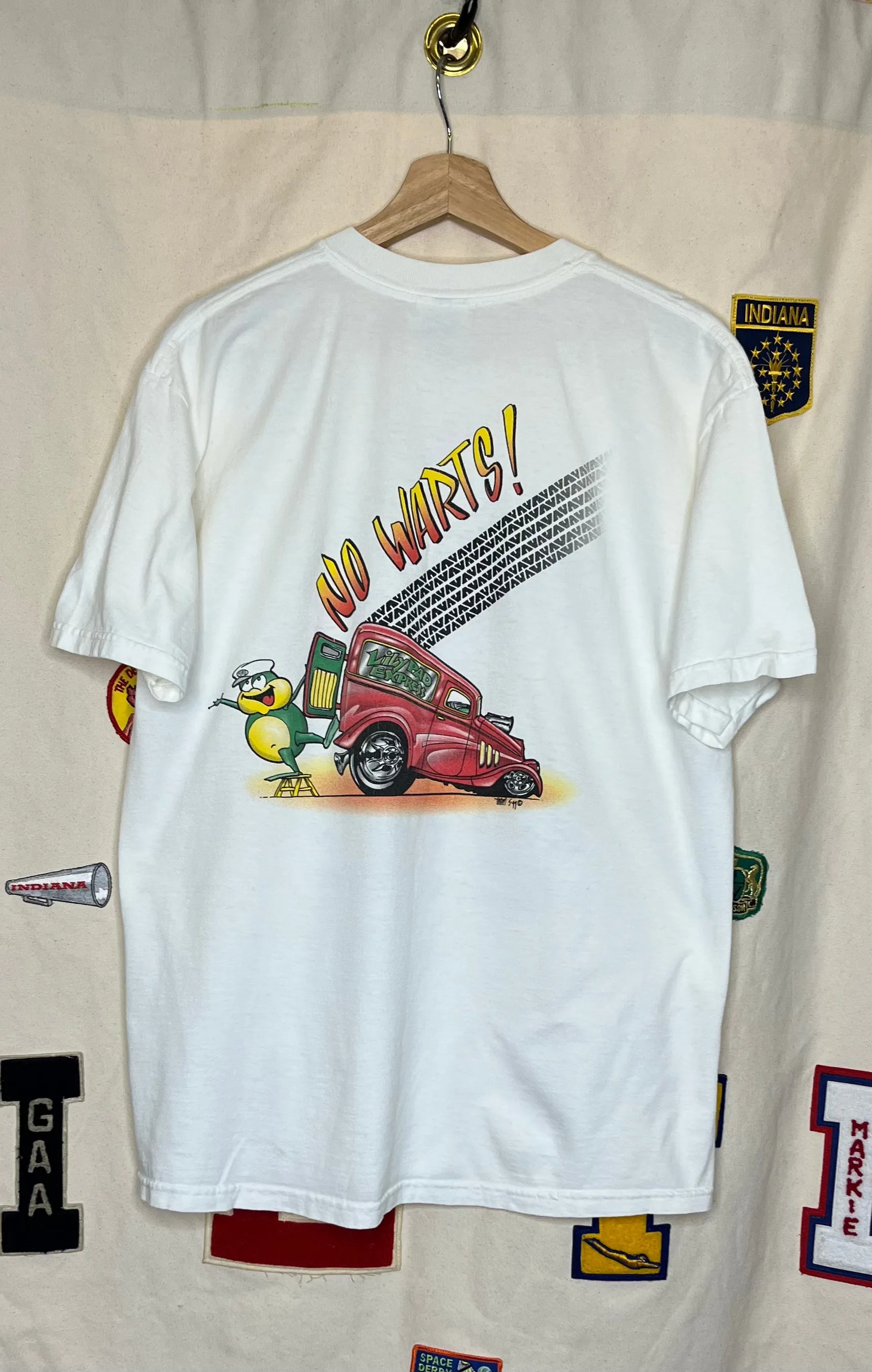 1999 Frog Follies White T-Shirt: L