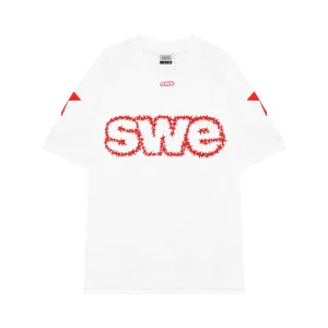 24 JERSEY TEE - WHITE