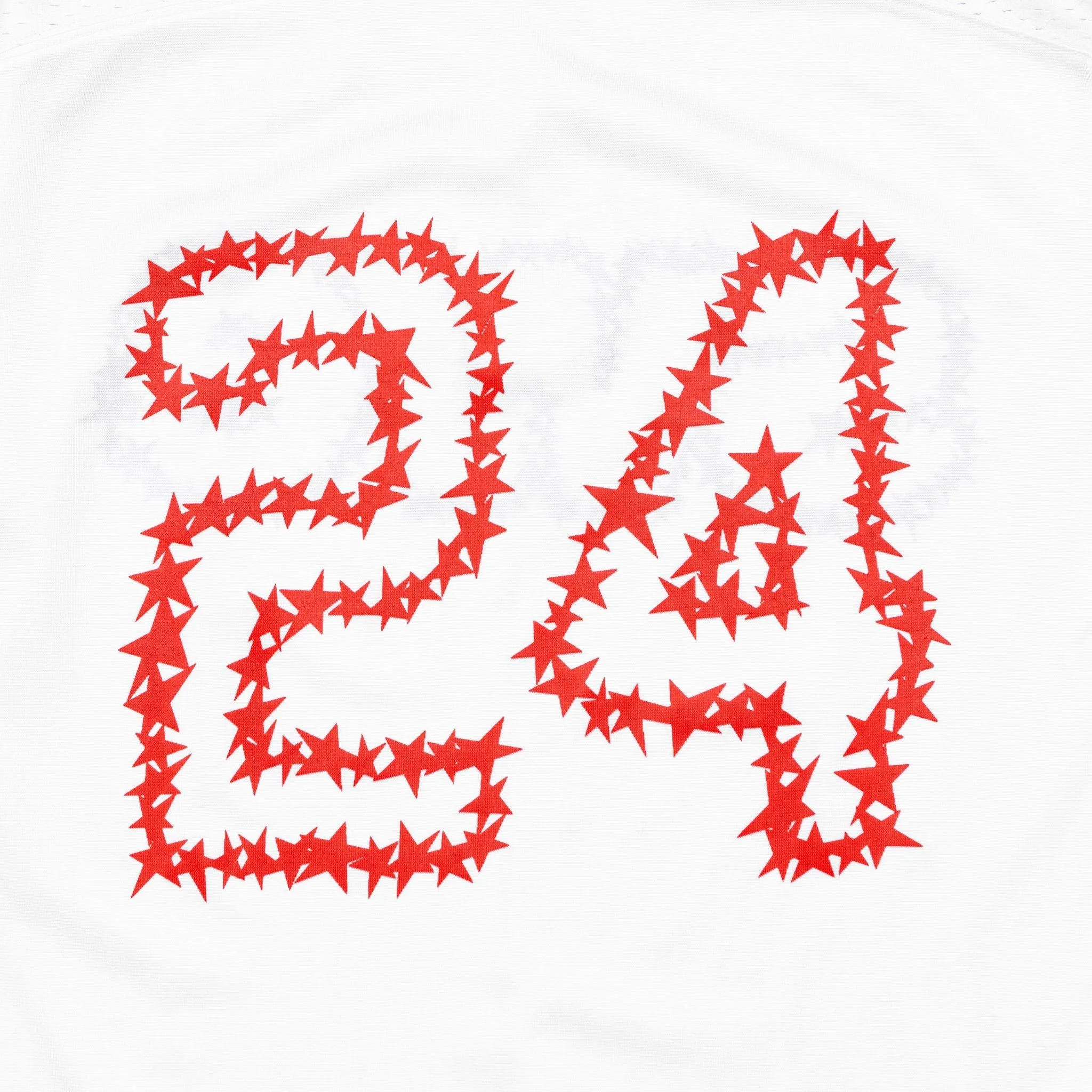 24 JERSEY TEE - WHITE