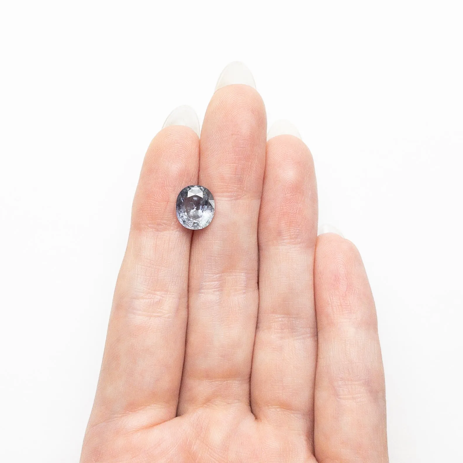 3.49ct 9.49x8.30x5.18mm Oval Brilliant Sapphire 25937-01