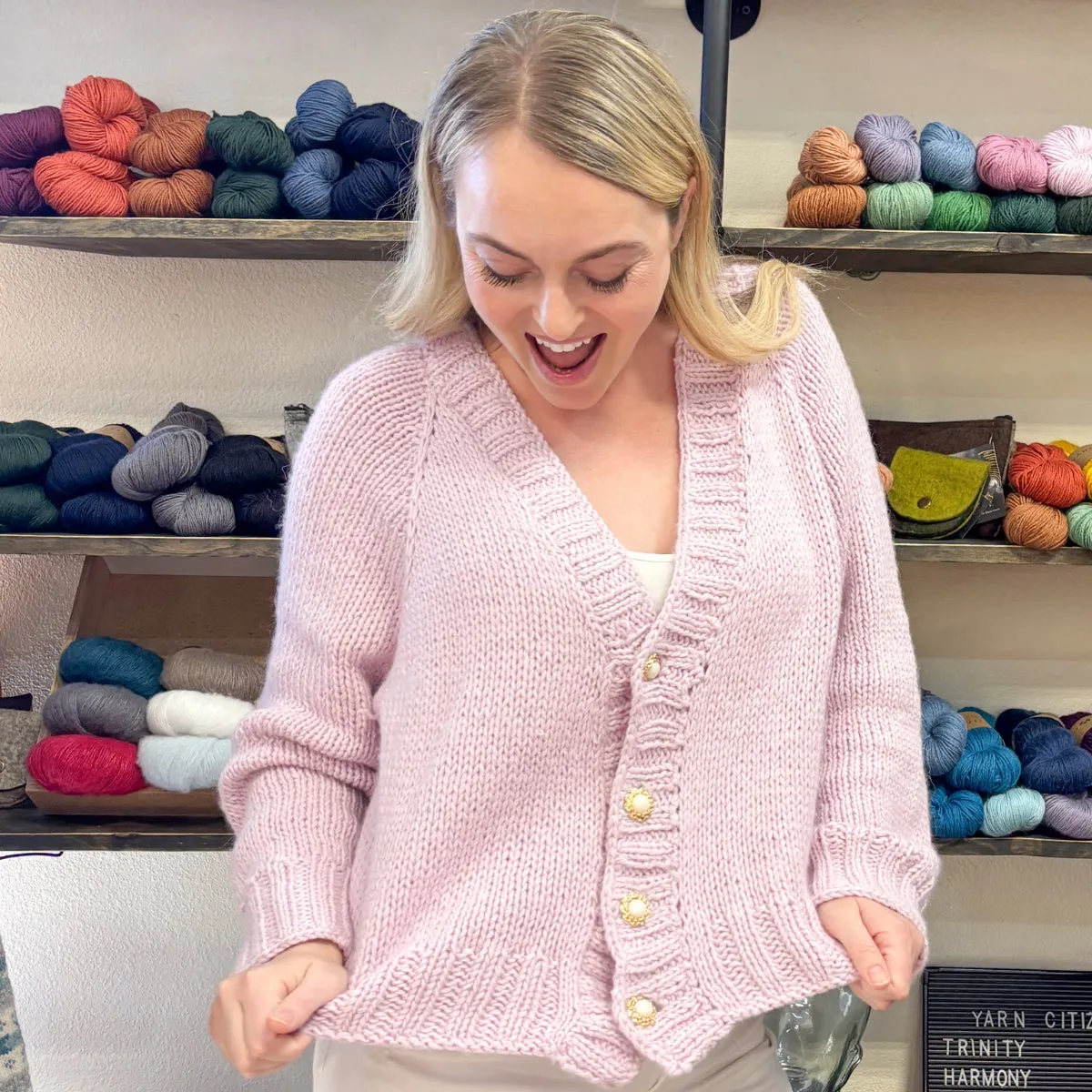 Alex's Match Cardigan: The Tortured Stitchers Department MAL