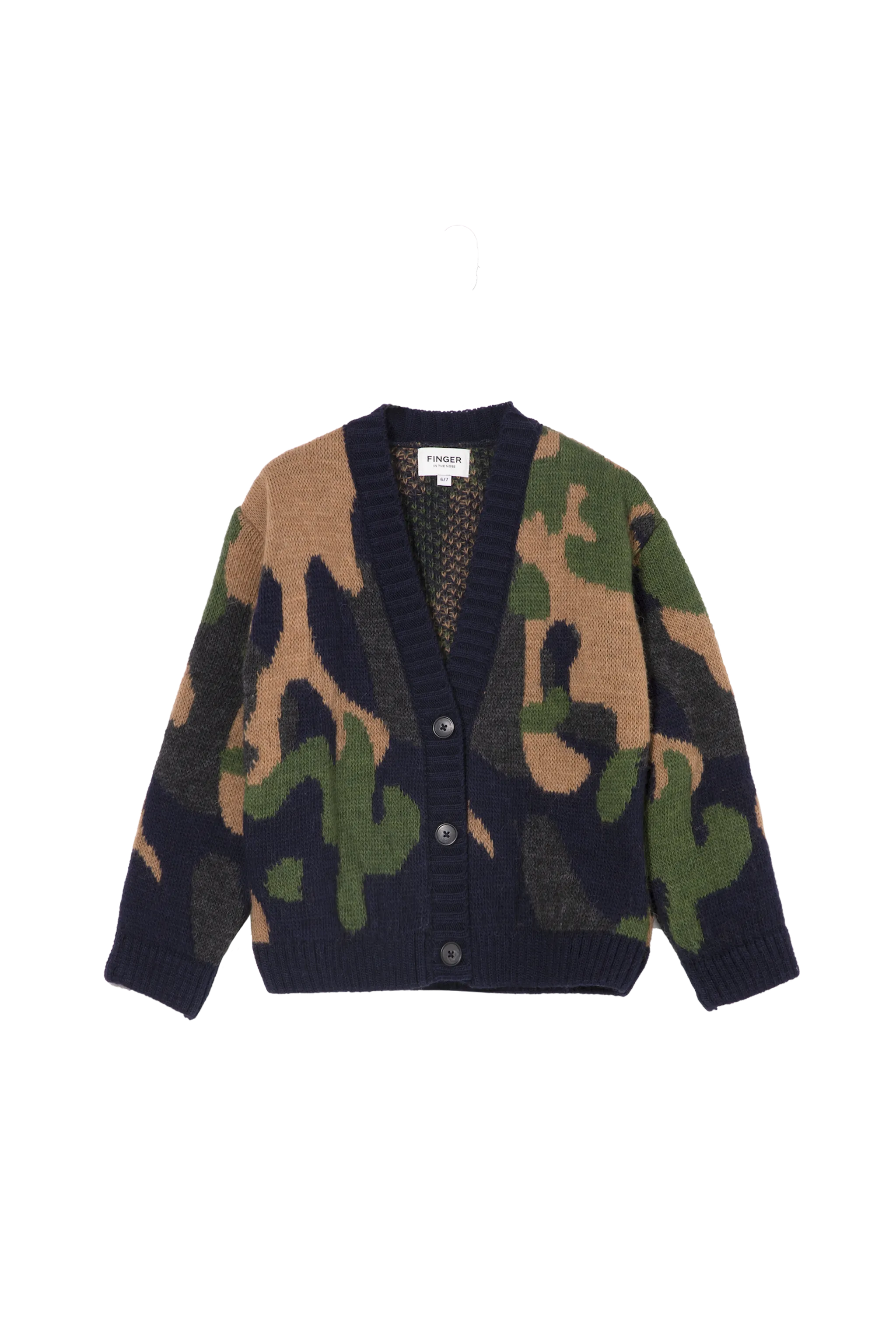 ALIENOR Tobacco Camo - Cardigan