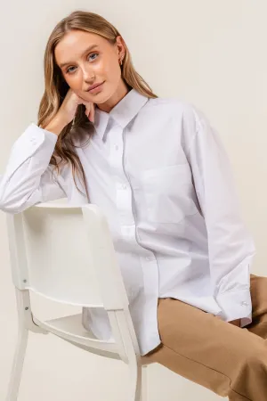 Basic Poplin Button Down