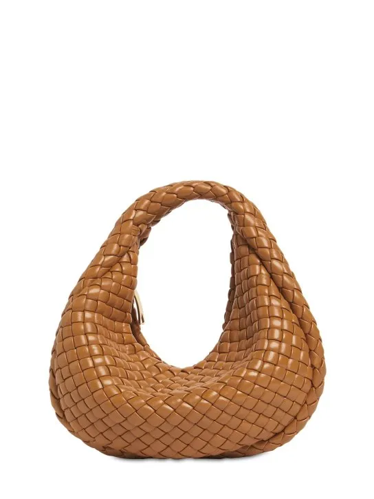 Bottega Veneta   Mini Jodie padded leather top handle bag 