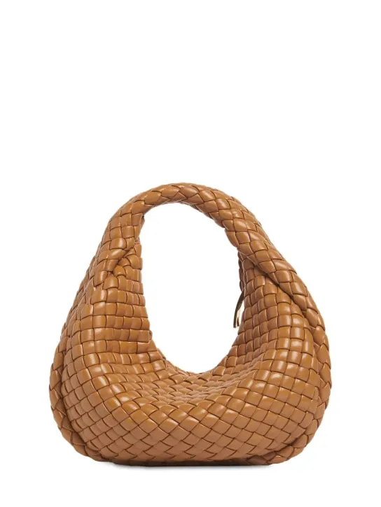Bottega Veneta   Mini Jodie padded leather top handle bag 