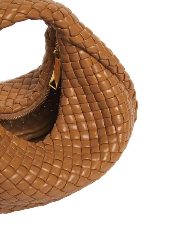 Bottega Veneta   Mini Jodie padded leather top handle bag 