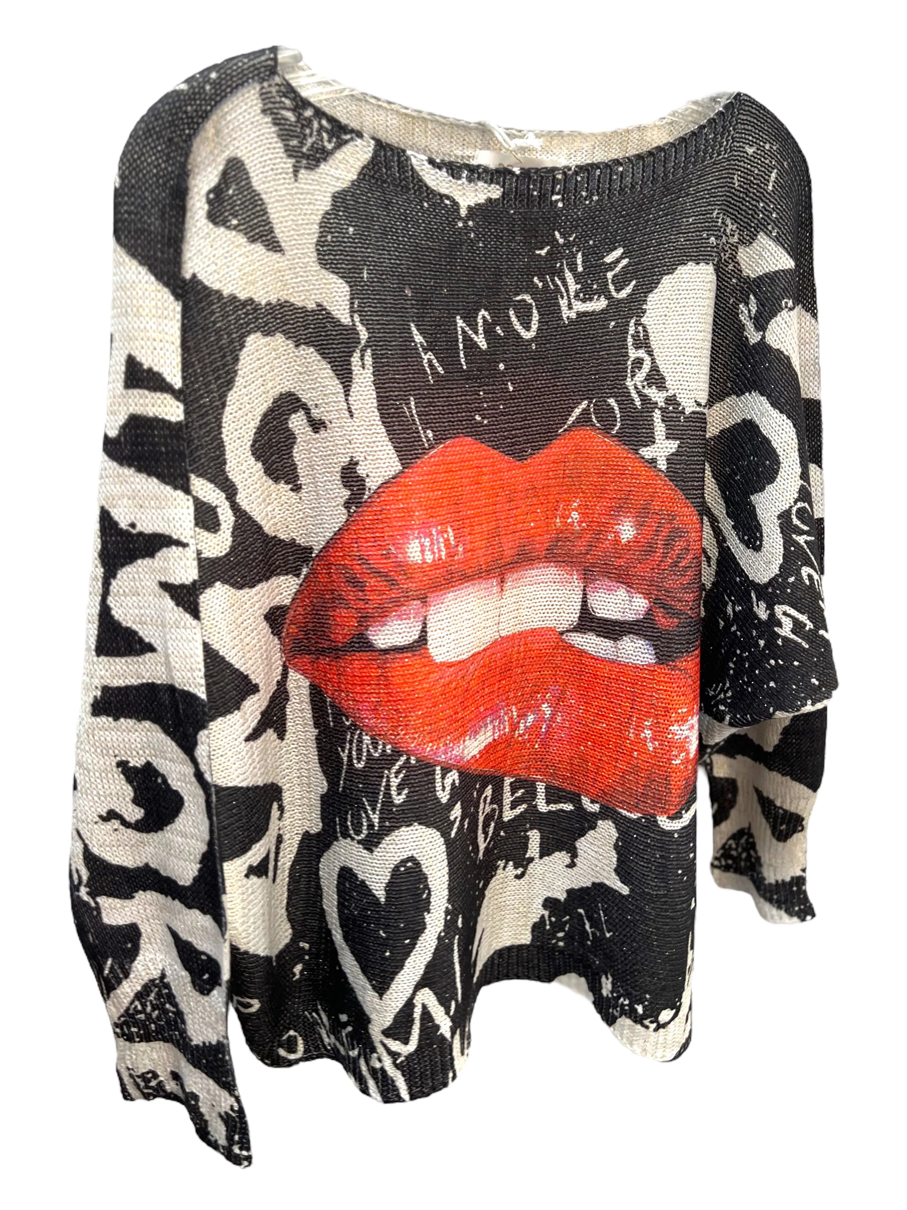 BRAND BAZAR GRAFFITI Kiss Top