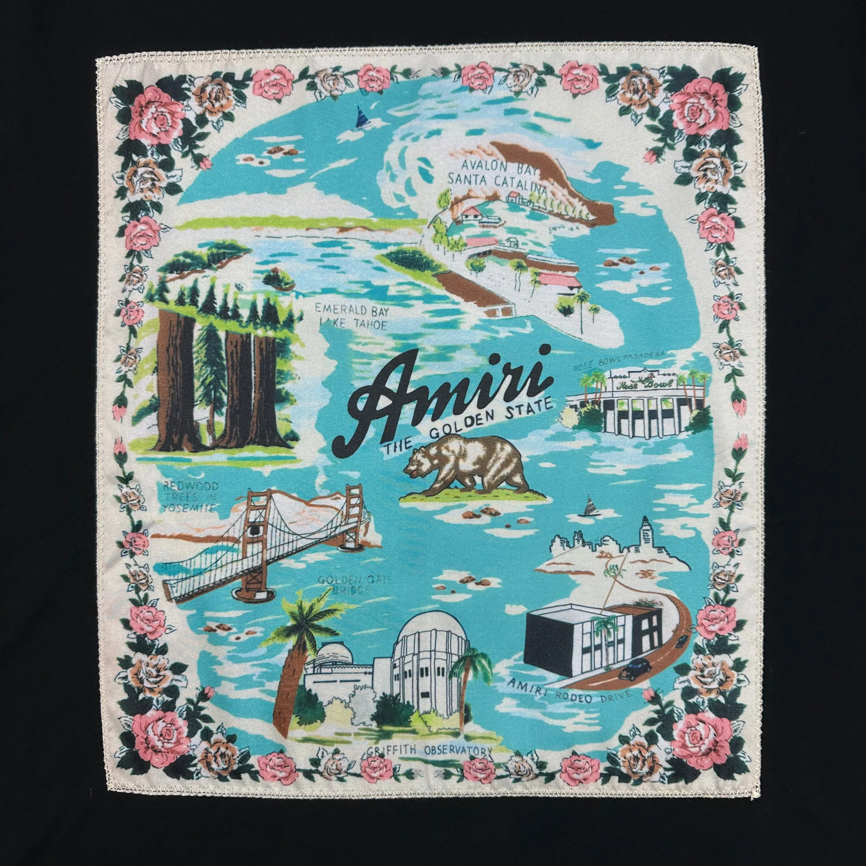California T-shirt Black