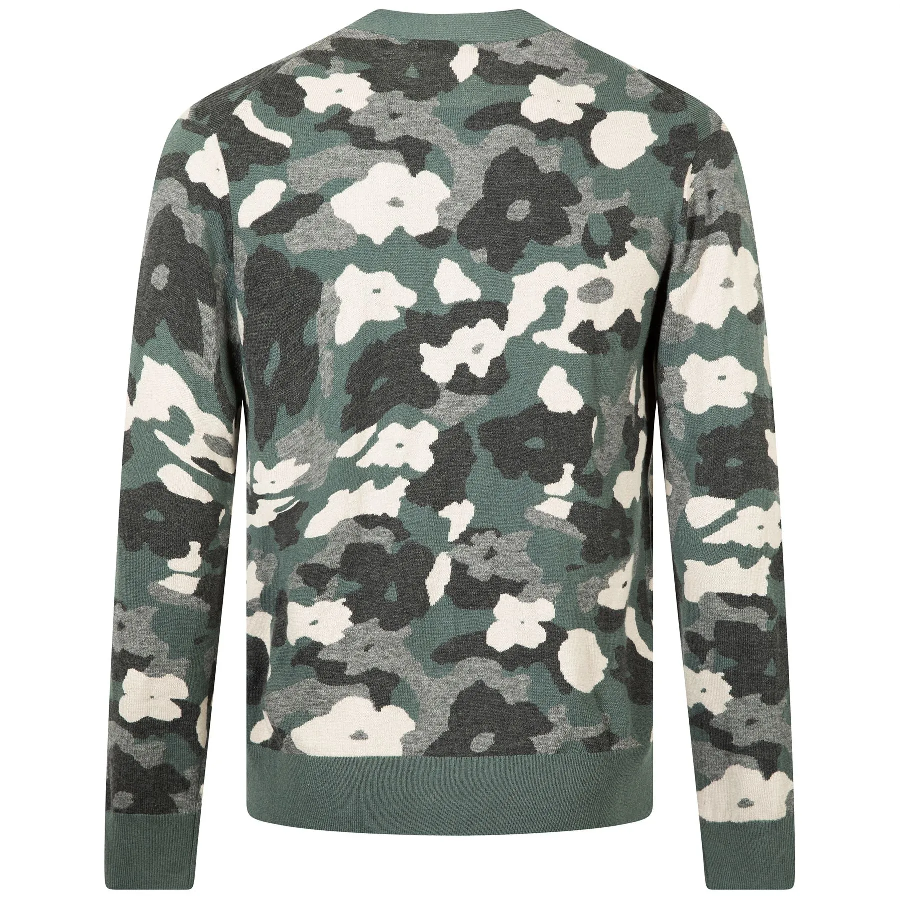 Cheyenne Camo Cardigan Scareb - AW23