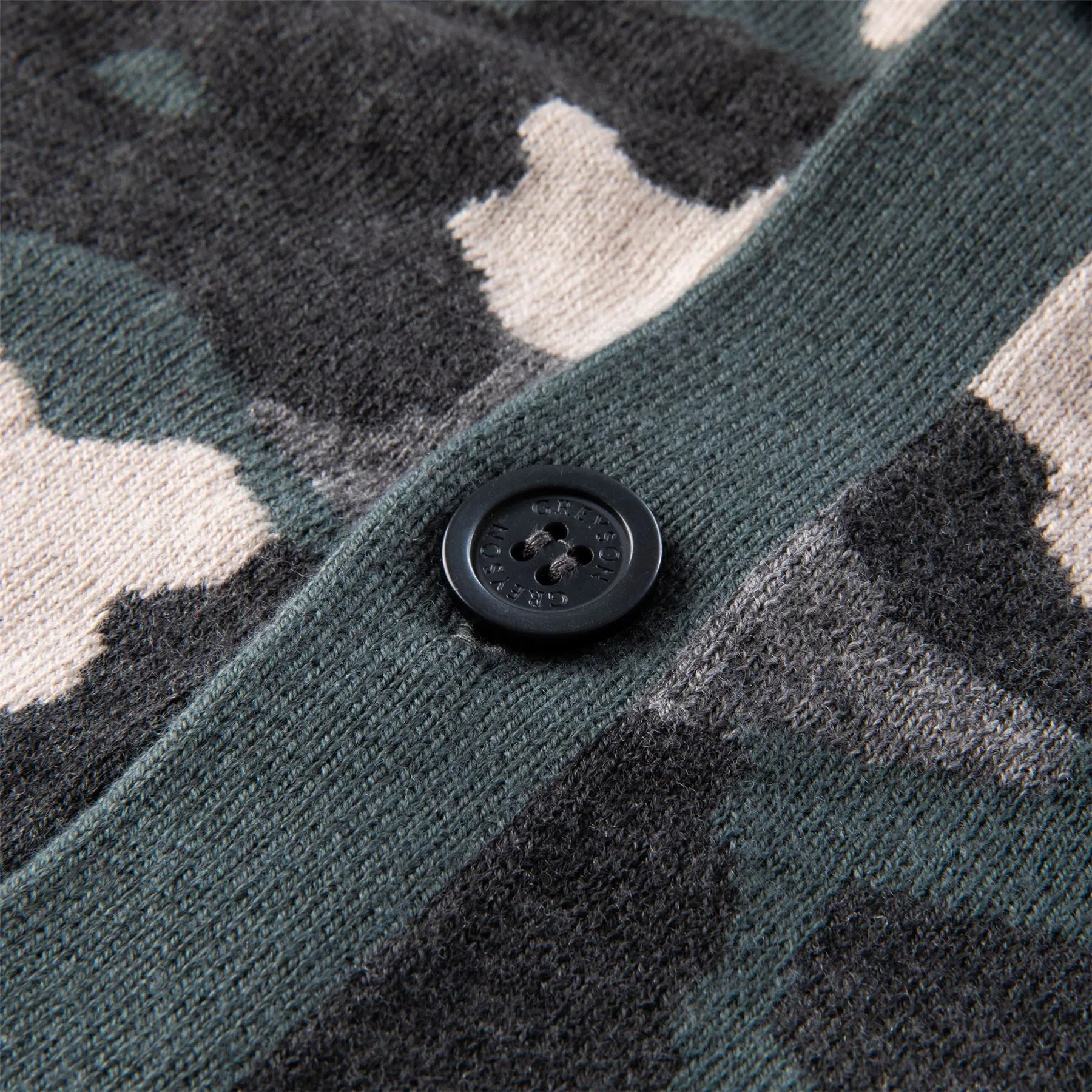 Cheyenne Camo Cardigan Scareb - AW23