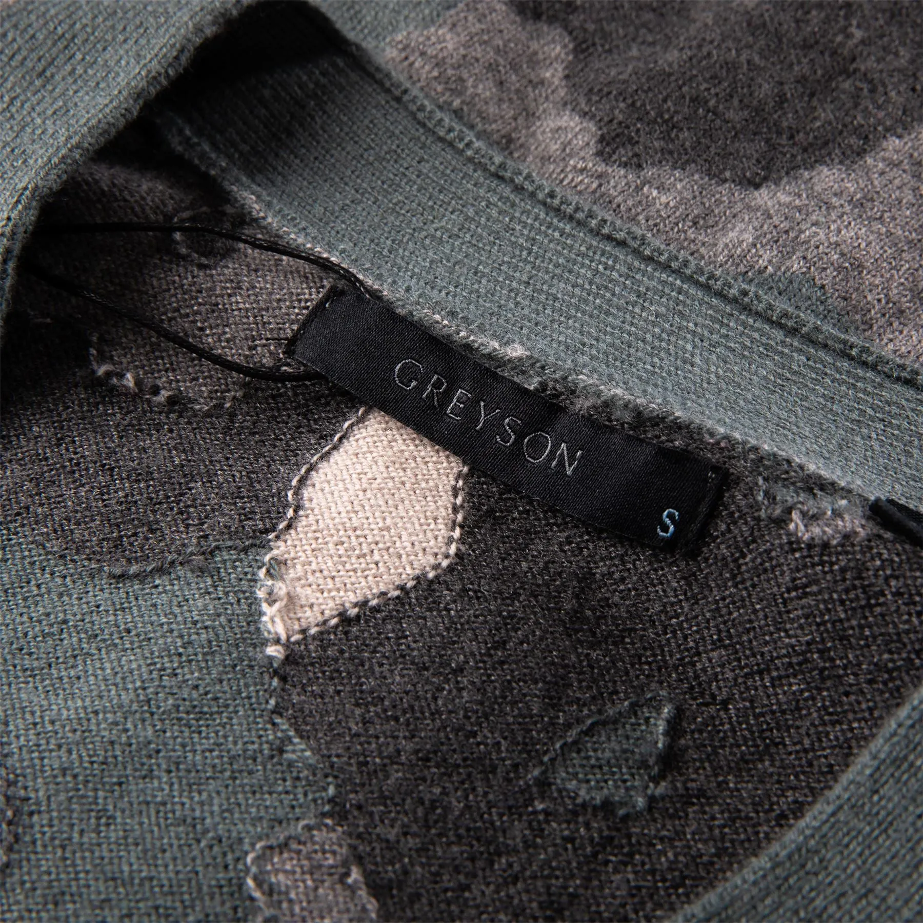 Cheyenne Camo Cardigan Scareb - AW23