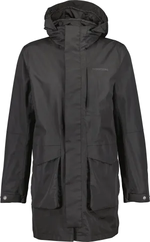 Didriksons Men&#x27;s Andreas Parka Black | Buy Didriksons Men&#x27;s Andreas Parka Black here | Outnorth