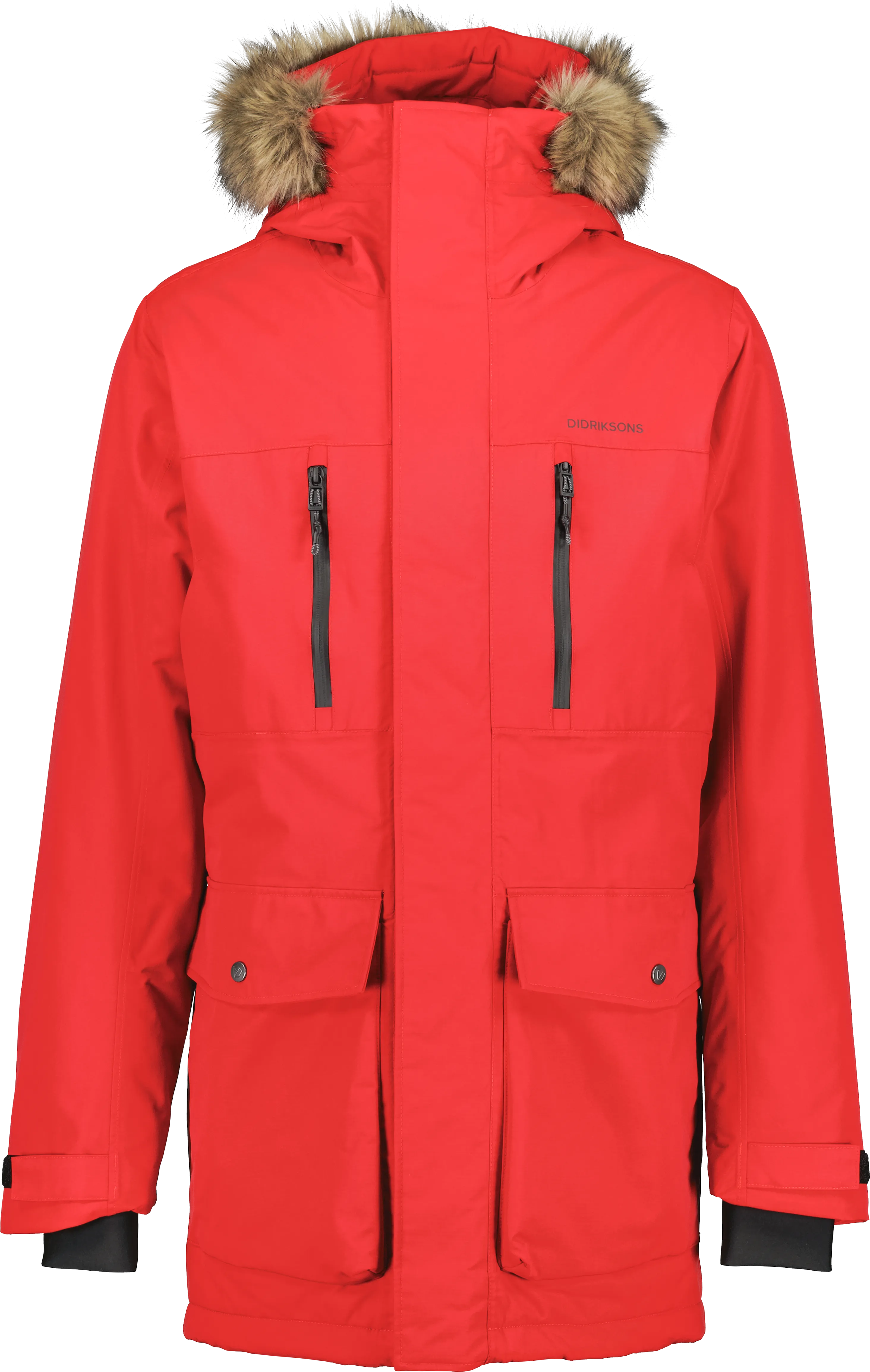 Didriksons Men&#x27;s Marco Parka 3 Pomme Red | Buy Didriksons Men&#x27;s Marco Parka 3 Pomme Red here | Outnorth
