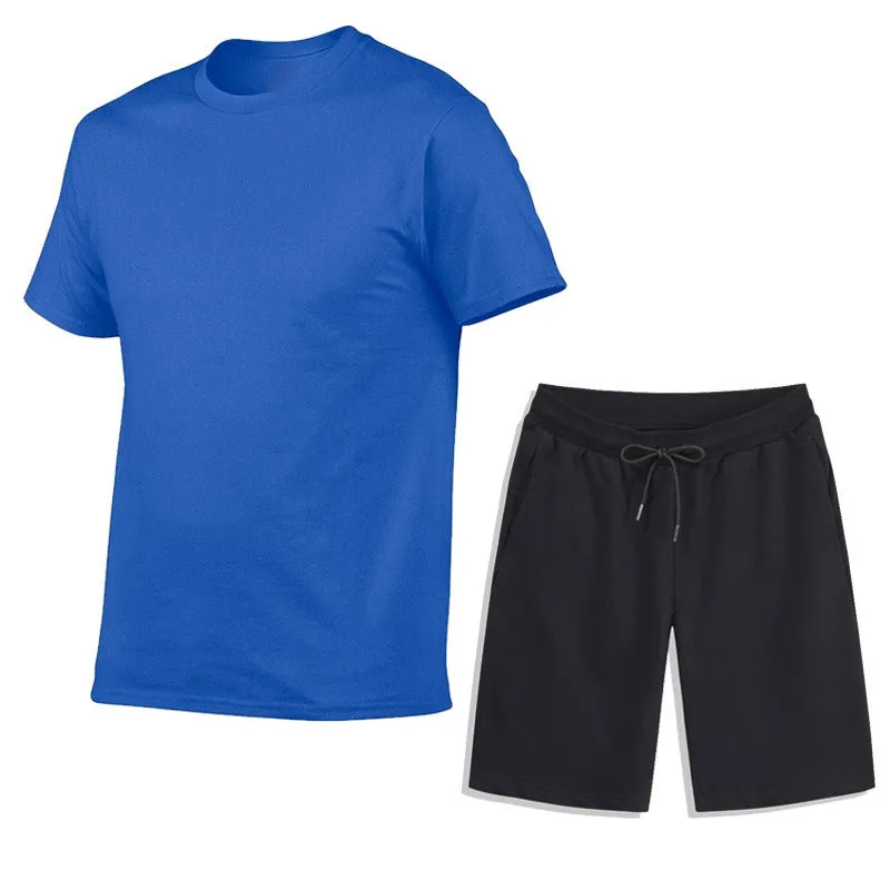 Ensemble T-shirt & short homme en Coton