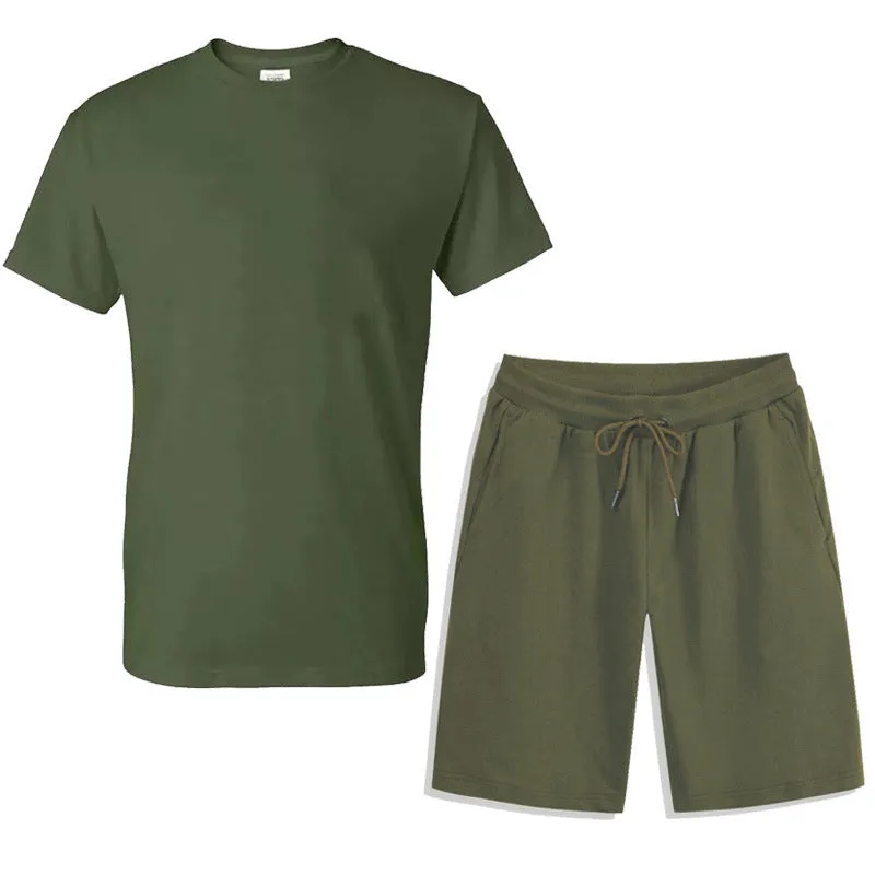 Ensemble T-shirt & short homme en Coton
