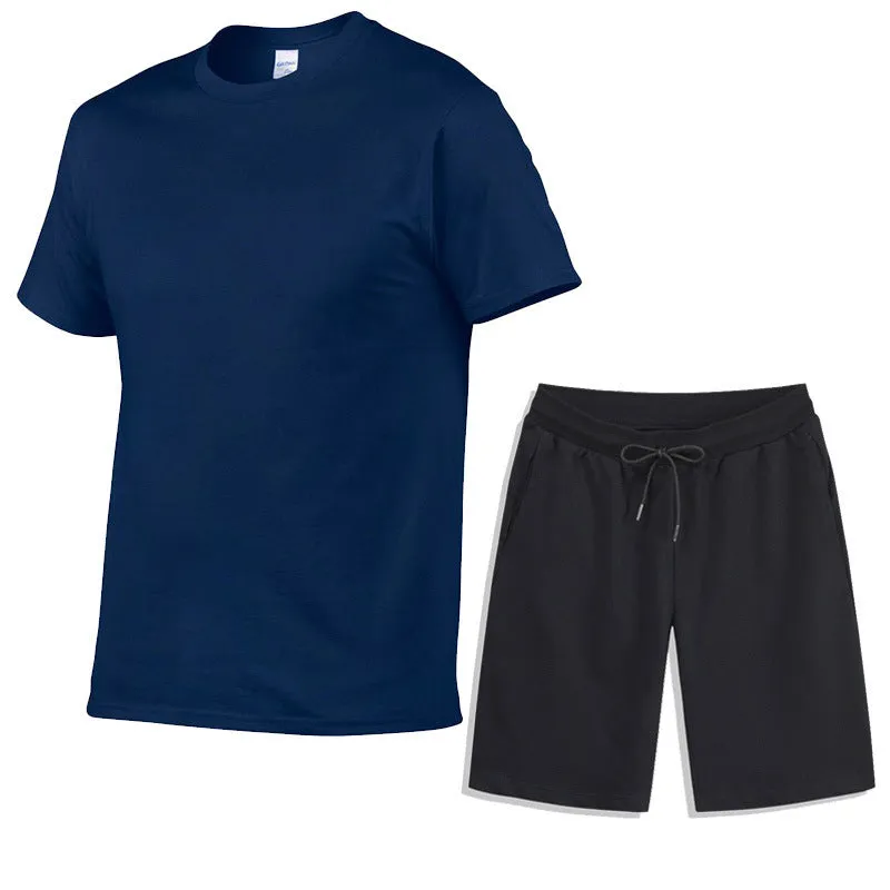 Ensemble T-shirt & short homme en Coton