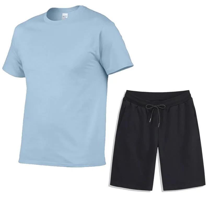 Ensemble T-shirt & short homme en Coton