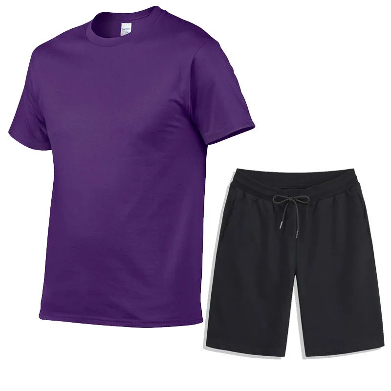 Ensemble T-shirt & short homme en Coton