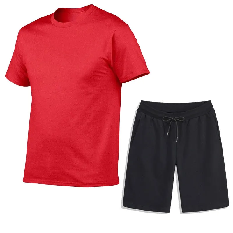 Ensemble T-shirt & short homme en Coton