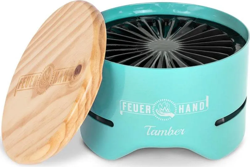 Feuerhand Tamber Table Top Grill Light Green | Buy Feuerhand Tamber Table Top Grill Light Green here | Outnorth