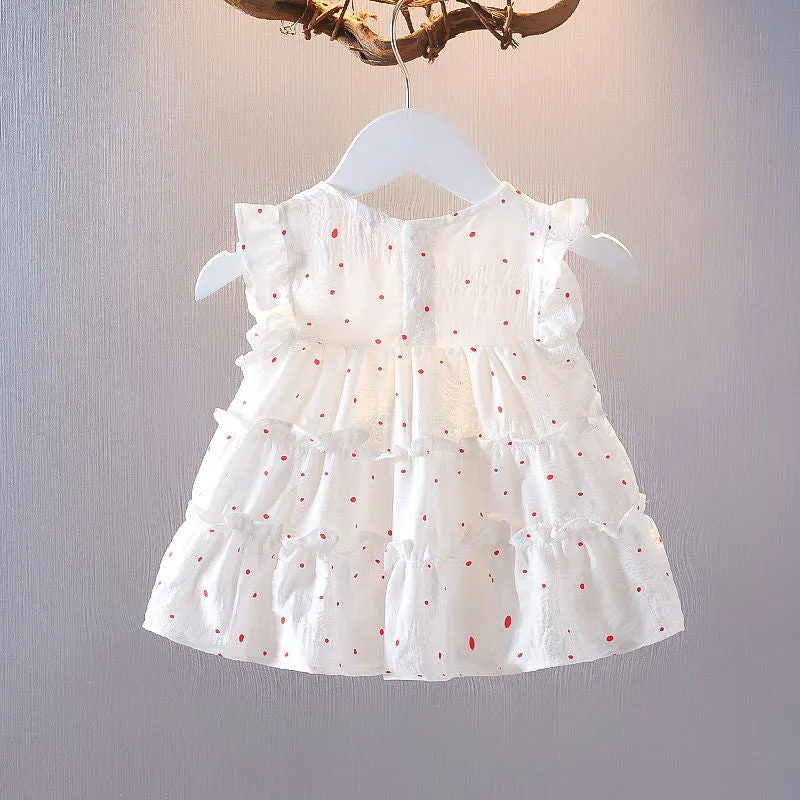 Girls Summer Dress Fashionable Korean Style Baby Girl Summer Dress Baby Princess Dress Children Children Halter Skirt