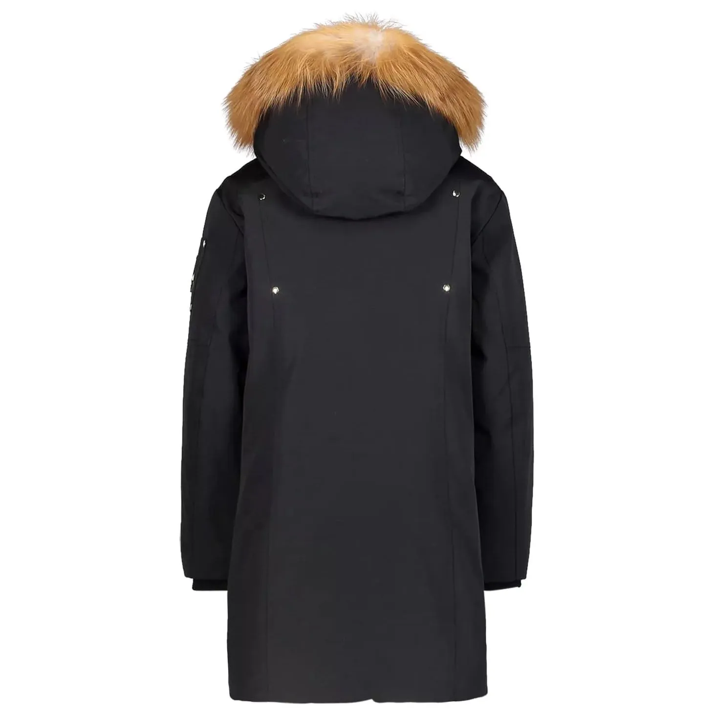 Gold Parka with Shearling Hood