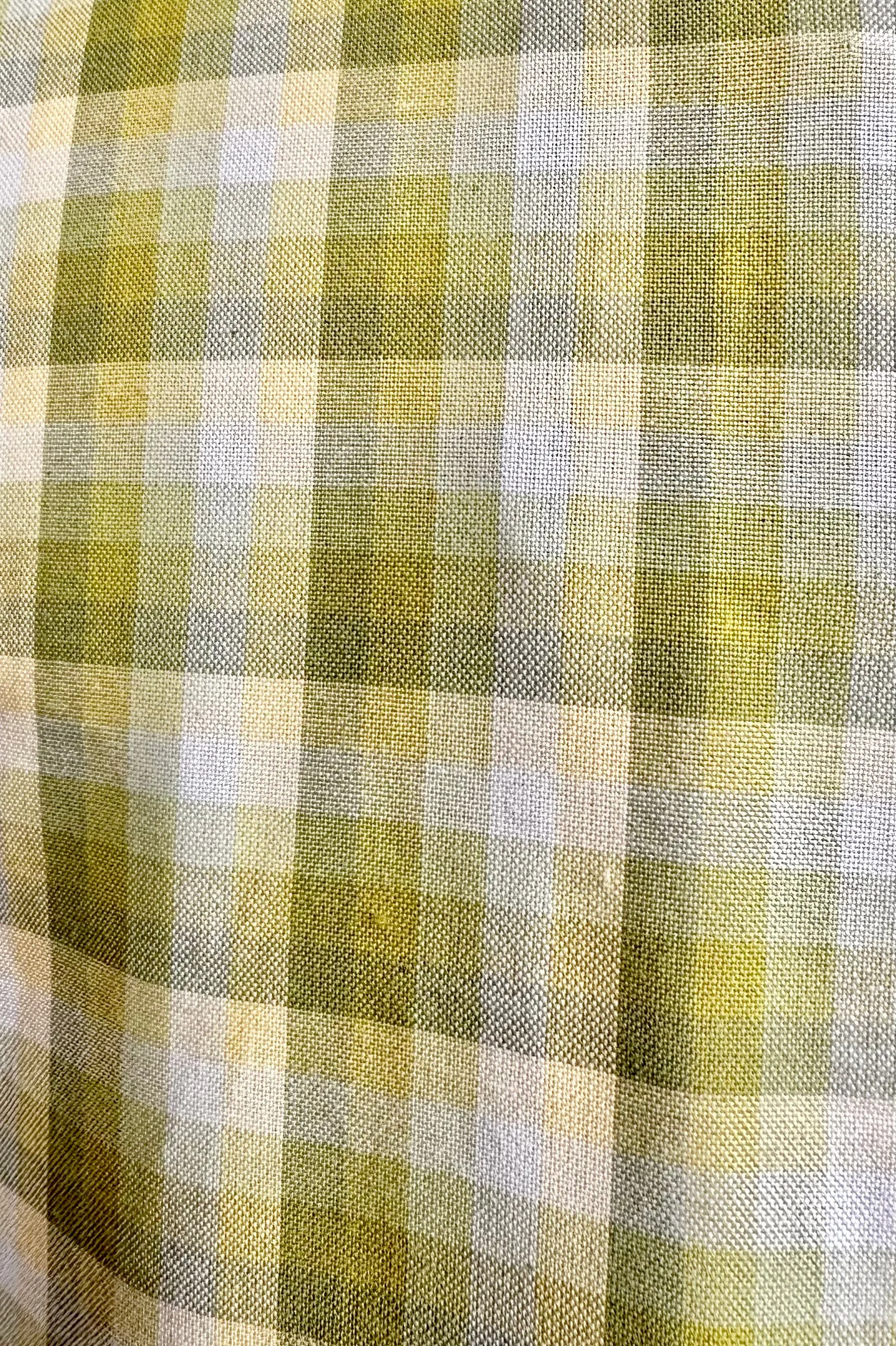 Green Plaid Bow Top by Retrolicious
