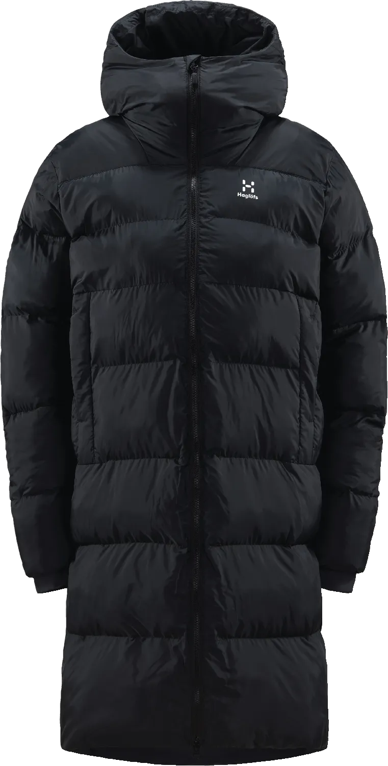 Haglöfs Women&#x27;s Long Mimic Parka True Black | Buy Haglöfs Women&#x27;s Long Mimic Parka True Black here | Outnorth