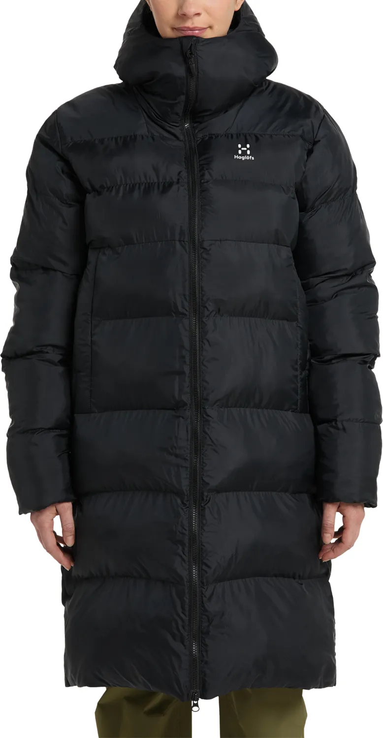 Haglöfs Women&#x27;s Long Mimic Parka True Black | Buy Haglöfs Women&#x27;s Long Mimic Parka True Black here | Outnorth