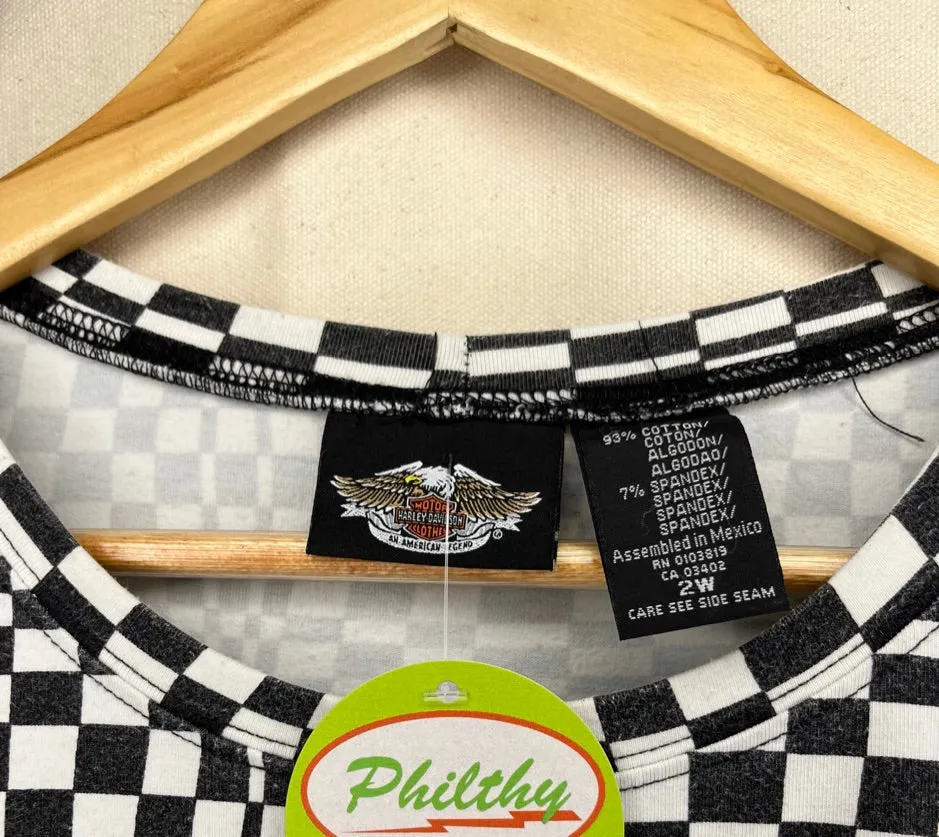 Harley-Davidson Checker Board T-Shirt: XL