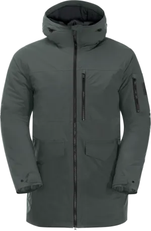 Jack Wolfskin Men&#x27;s Koenigsbau Parka Slate Green | Buy Jack Wolfskin Men&#x27;s Koenigsbau Parka Slate Green here | Outnorth