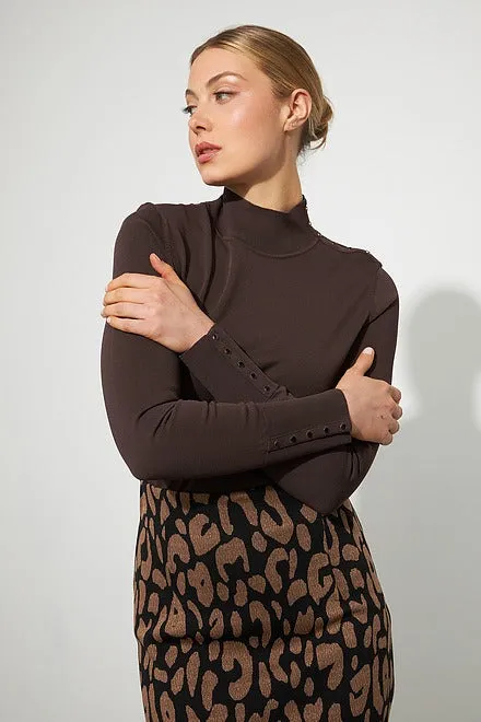 JOSEPH RIBKOFF 223954 Studded Sweater