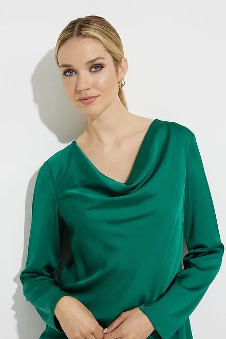 JOSEPH RIBKOFF 224070 Draped  Top