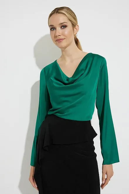 JOSEPH RIBKOFF 224070 Draped  Top