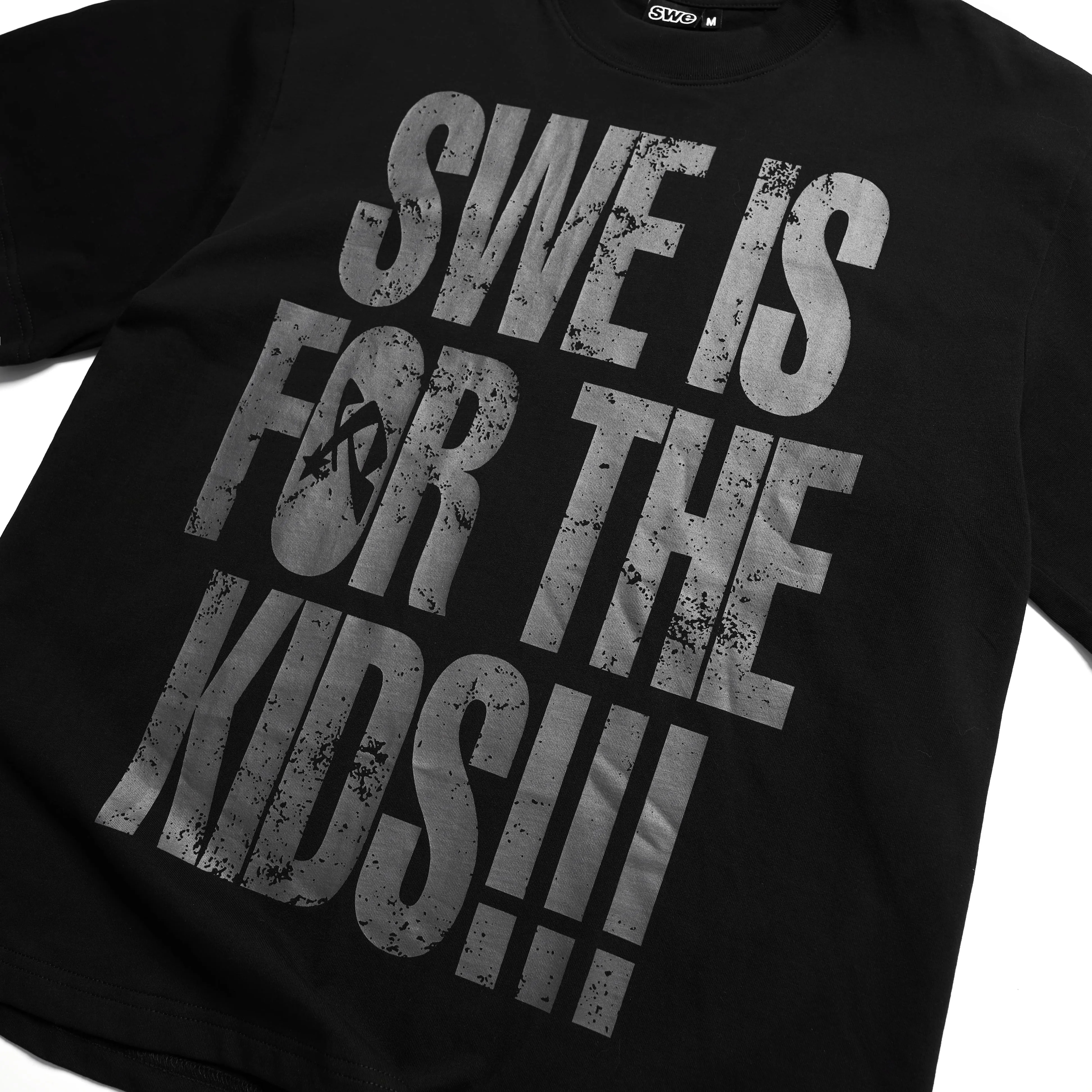 LOUD TEE - BLACK/WHITE