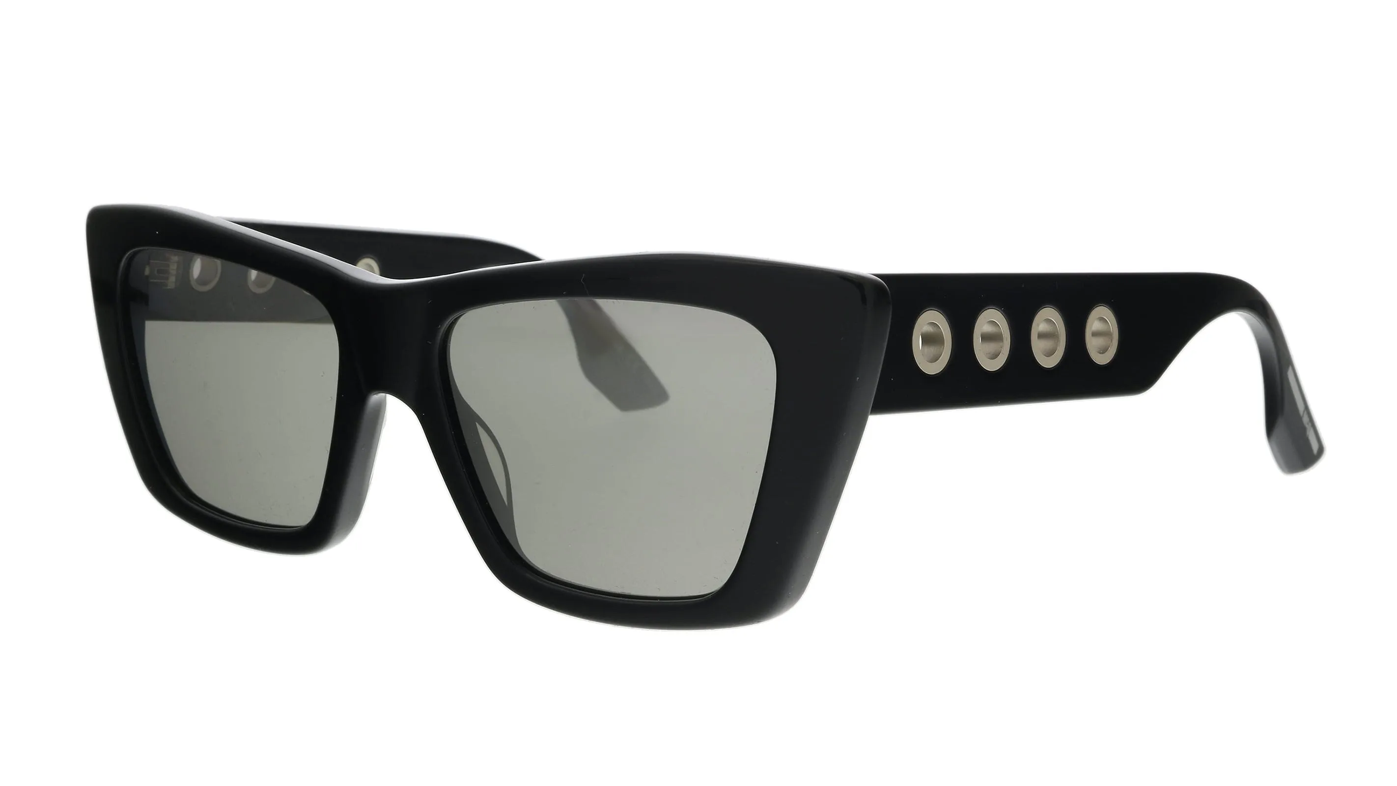 McQ MQ0019S-002 Black Cateye Sunglasses