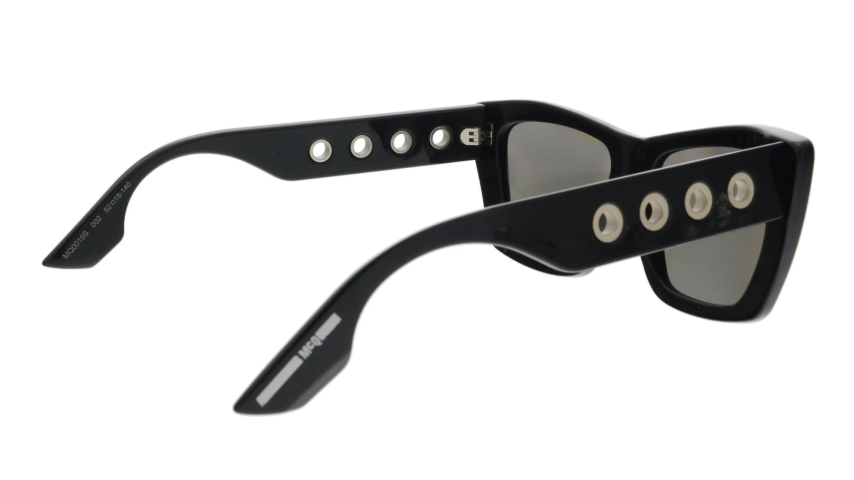 McQ MQ0019S-002 Black Cateye Sunglasses