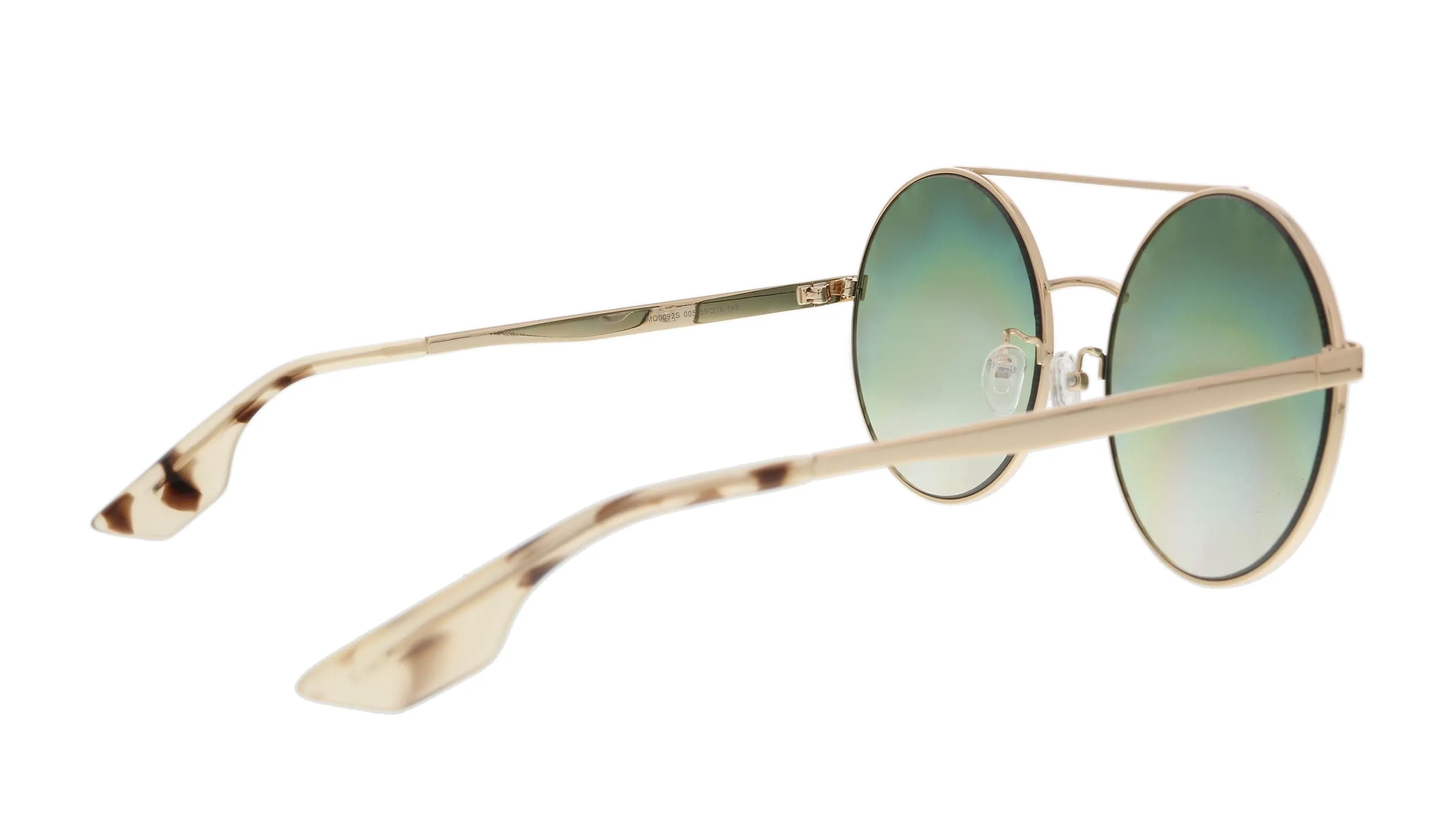 McQ MQ0092S-005 Gold Aviator Sunglasses