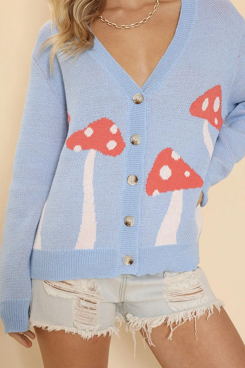 Mushroom cardigan