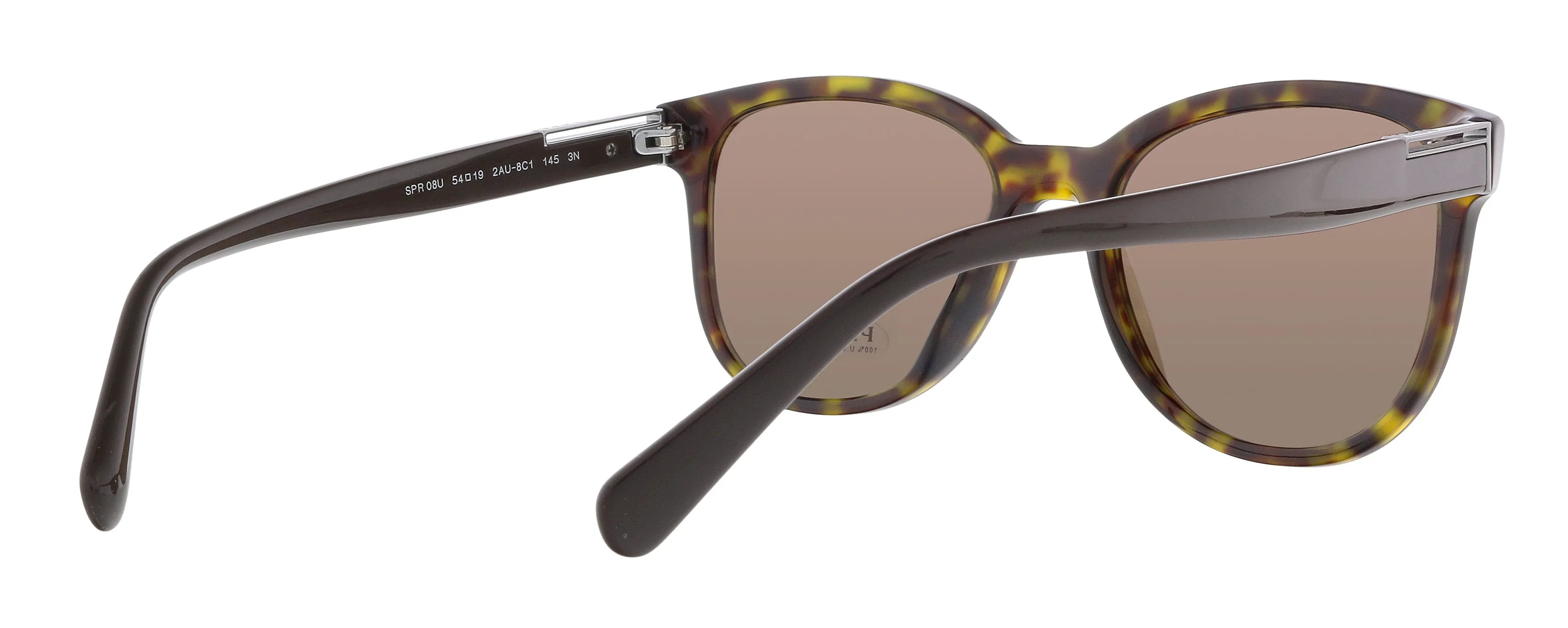 Prada 0PR 08US 2AU8C1 Havana  Square Sunglasses
