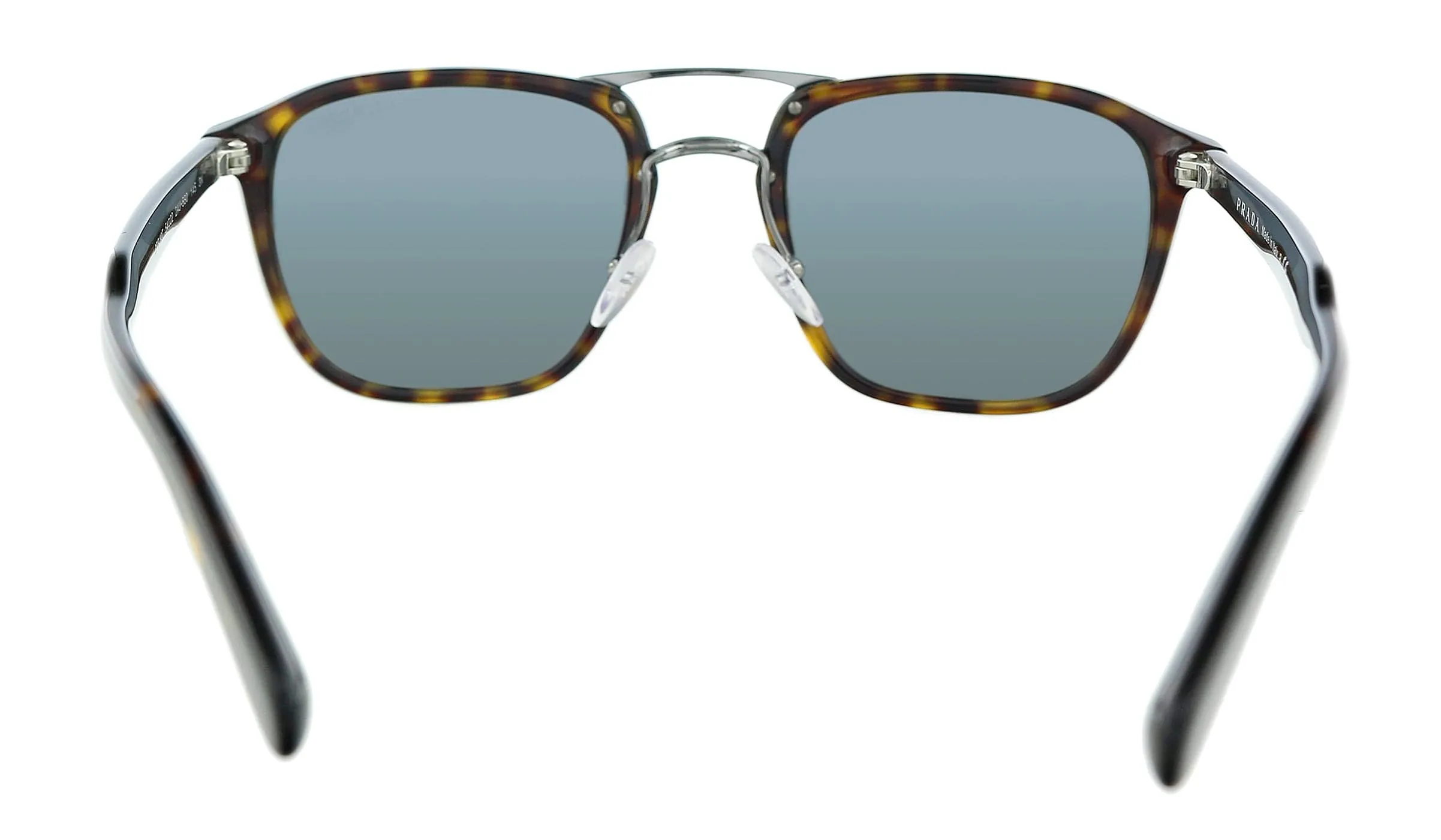 Prada 0PR 12TS 2AU5S0 Havana Square Sunglasses