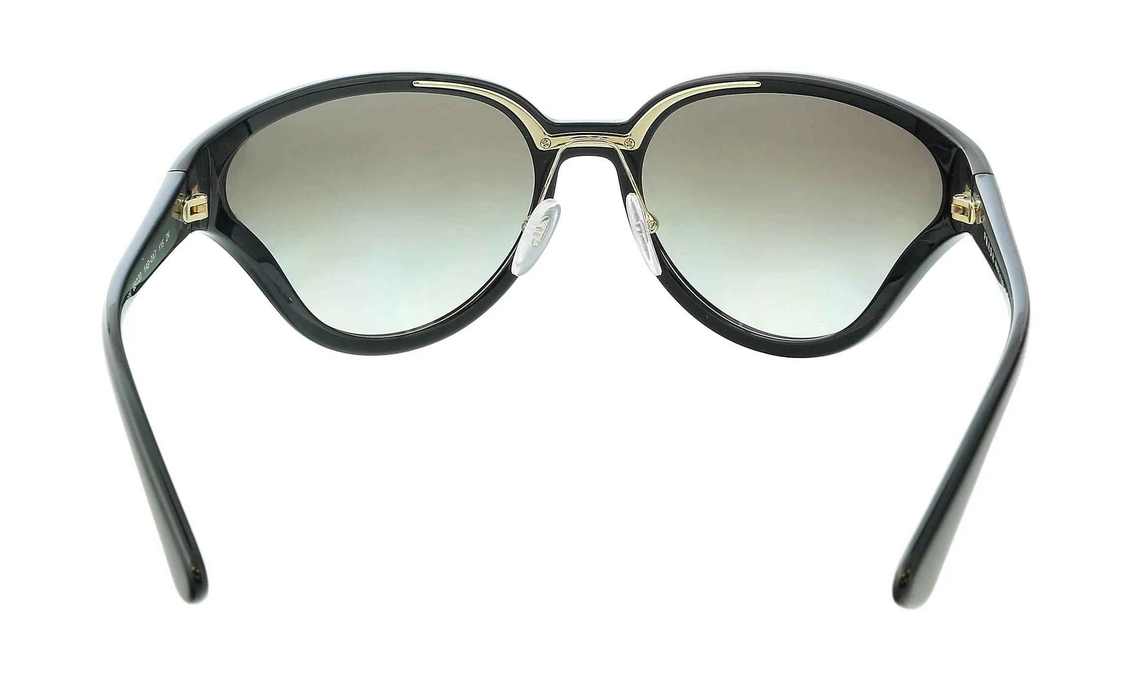 Prada 0PR 22VS 1AB0A7 Black Cateye  Sunglasses