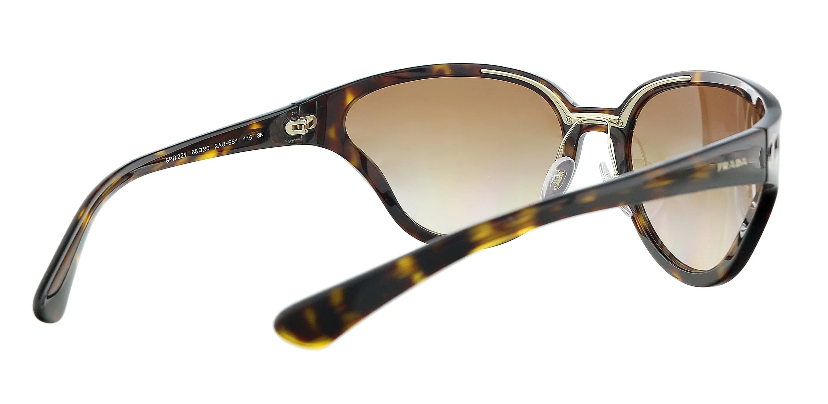 Prada 0PR 22VS 2AU6S1 Havana Cateye  Sunglasses