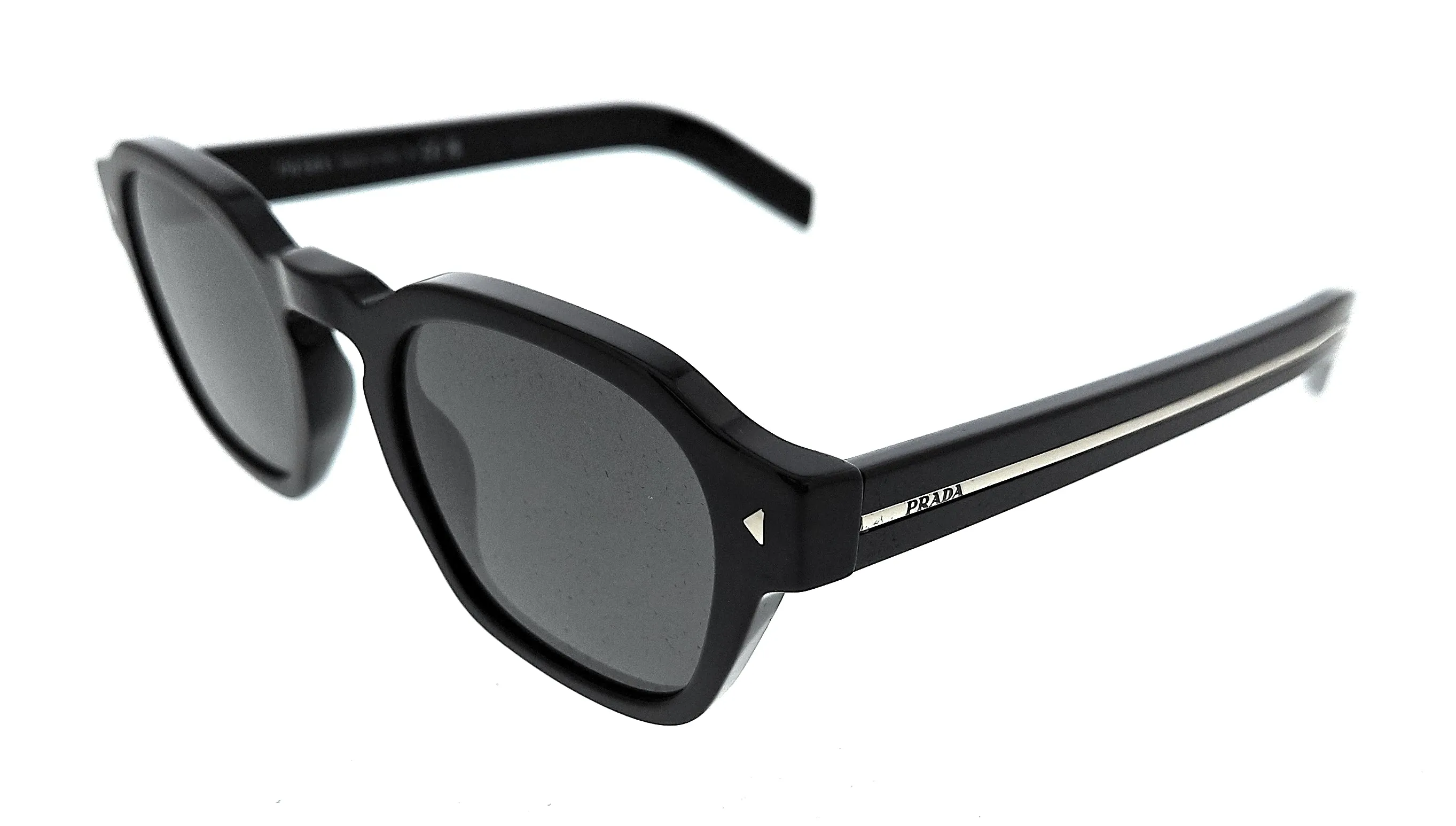 Prada PR A16S 16K731 Black Rectangle Sunglasses