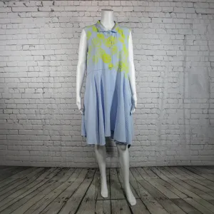 SALE! Peppy Dress in Blue Citrus by Paper Temples