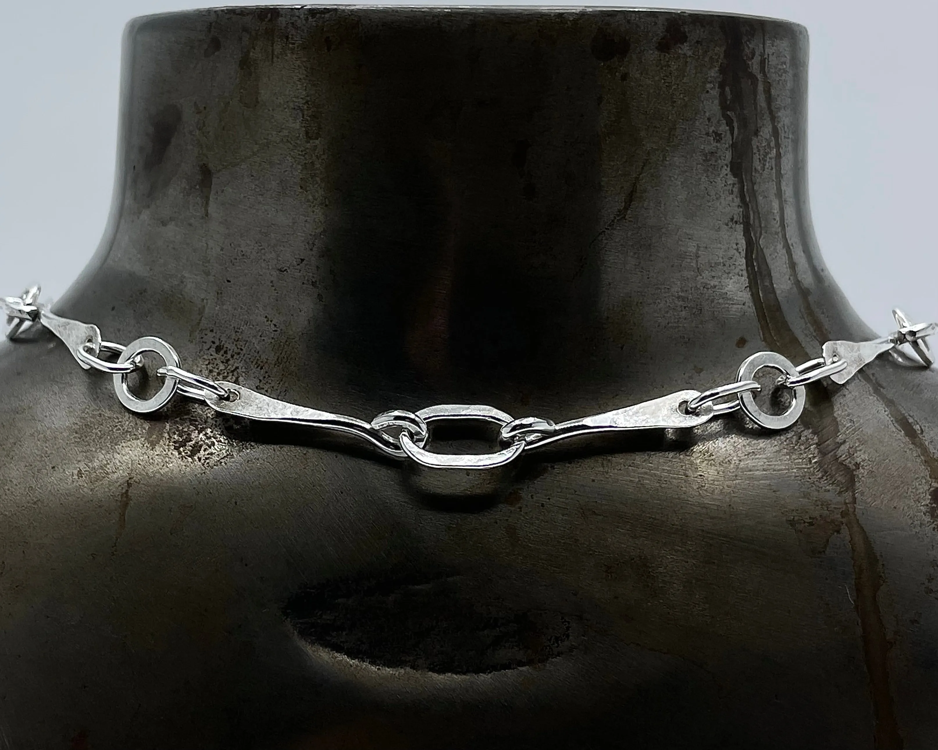 Salonique link necklace Sterling Silver