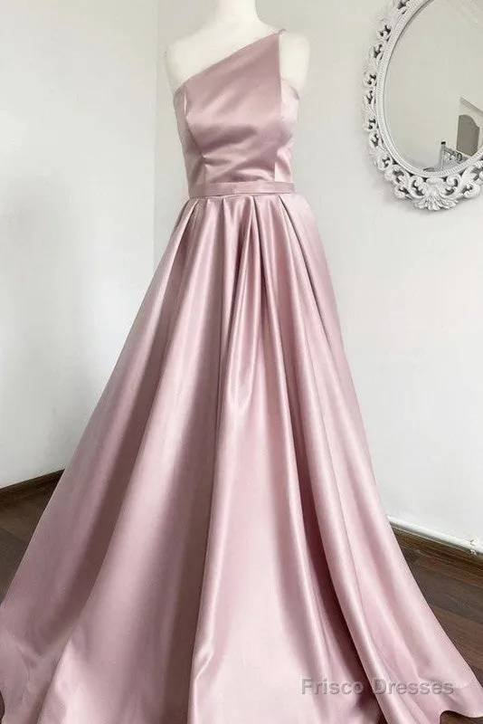 Stylish Satin Prom Dresses Long Strapless