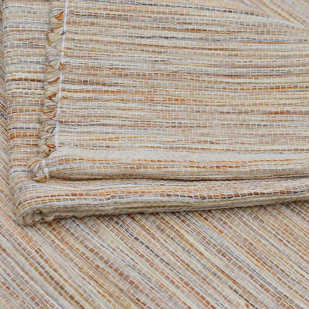 Tapis artisanal en fibres naturelles 200x150 - Beige
