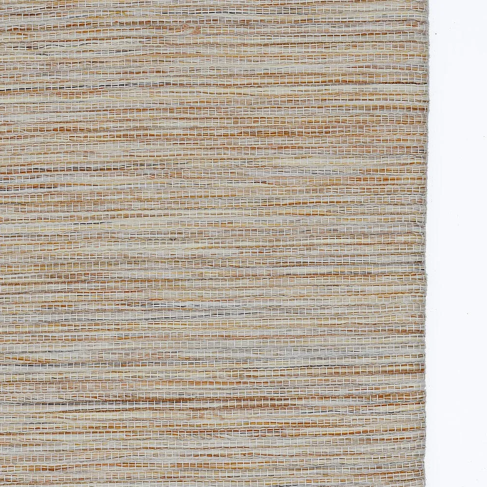 Tapis artisanal en fibres naturelles 200x150 - Beige